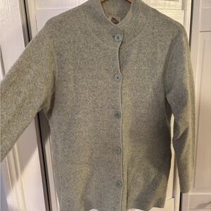 Women's light Sea Green Wool Jacket